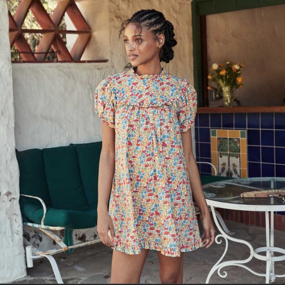 Doen Dresses & Skirts - NWT Doen Alice Liberty Poppy Daisy Floral Dress